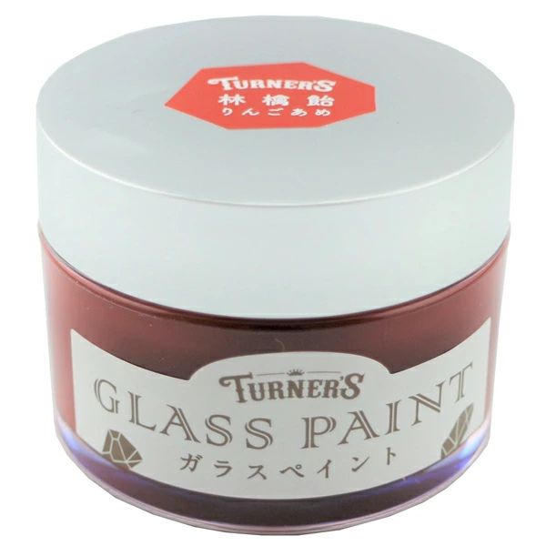 ターナー色彩 ガラスペイント 40ml ガラスペイント かわいい クリア 水性 安全 塗料 ガラス用 透明カラー アンティークカラー 曇りガラス 泡玉 専用クリア 瓶 リメイク ステンドグラス風 密着性 高発色 混色可能 DIY ハンドメイド