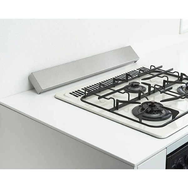 ヨシカワ すっきりフィットする排気口カバー/ステンレス/クラシックブラック/1306205/1306204 /日本製/燕三条/排気口カバー/コンロカバー/スマート/フラットグリルカバー/調味料ラック/コンロ奥ラック/魚焼きグリル/カバー/鍋置き