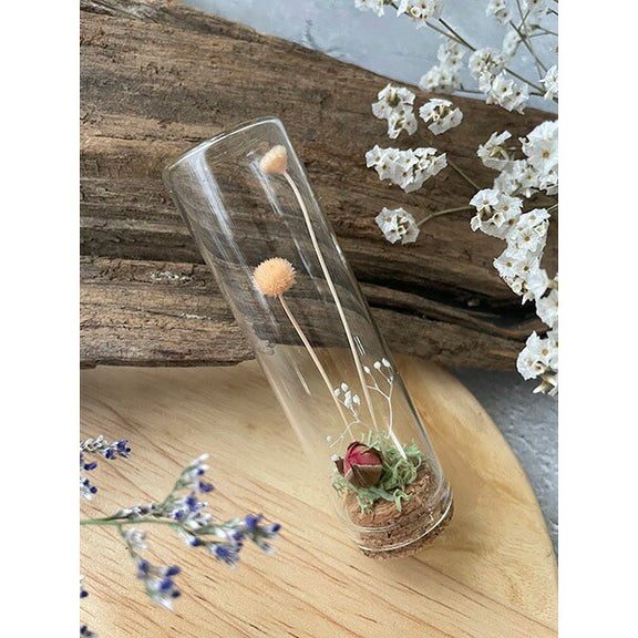 プリザーブドフラワー small buds ガラス瓶入り ラッピング済