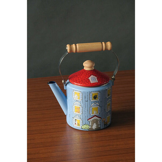 Image ムーミンハウス ホーロー製ケトル　2.0 L